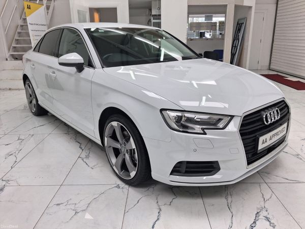 Audi A3 Saloon, Petrol, 2020, White