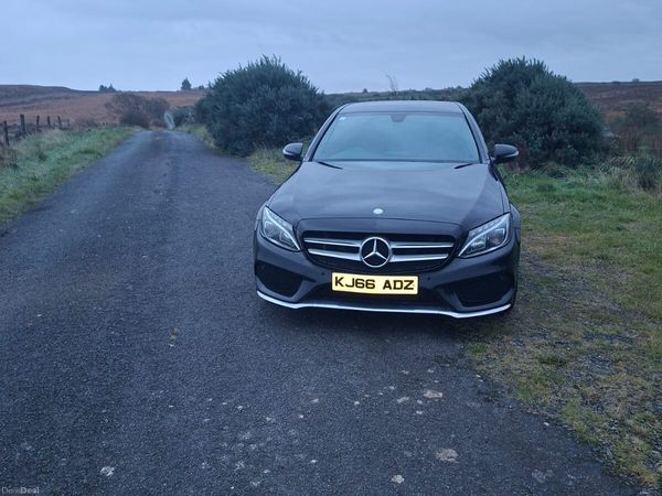 Mercedes-Benz C-Class Saloon, Diesel, 2017, Black