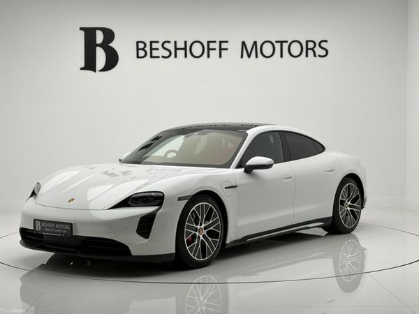Porsche Taycan Hatchback, Electric, 2022, White