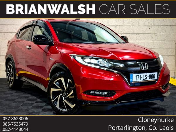 Honda Vezel SUV, Petrol Hybrid, 2017, Red