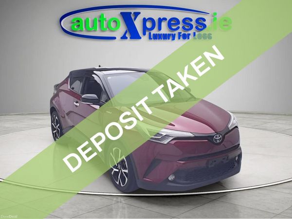Toyota C-HR SUV, Petrol Hybrid, 2018, Red