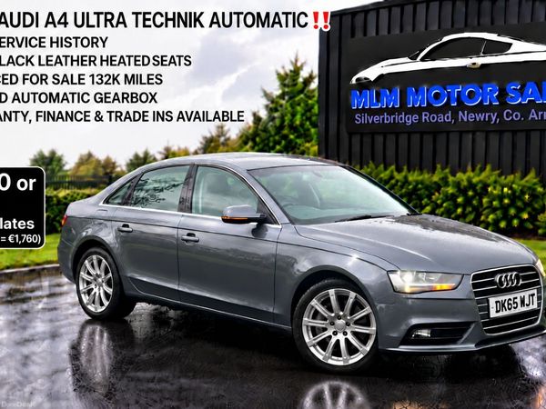 Audi A4 Saloon, Diesel, 2015, Grey