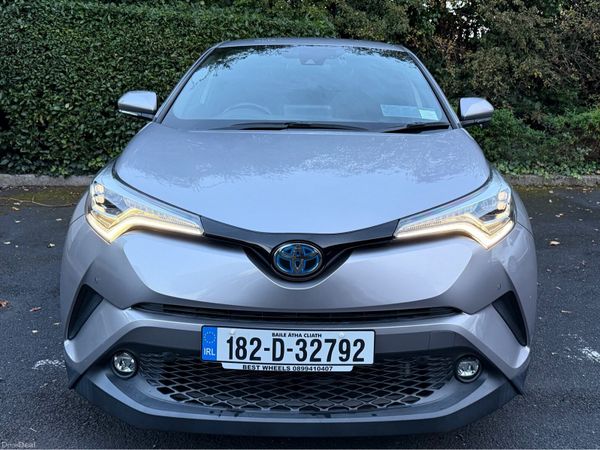 Toyota C-HR Hatchback, Petrol Hybrid, 2018, Grey