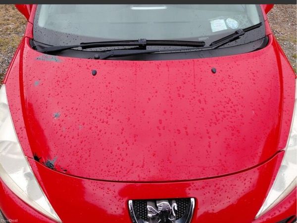 Peugeot 207 Hatchback, Diesel, 2008, Red