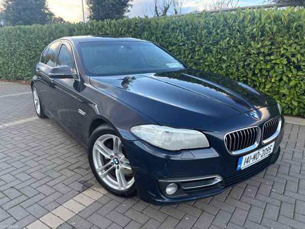 BMW 5-Series Saloon, Diesel, 2014, Blue