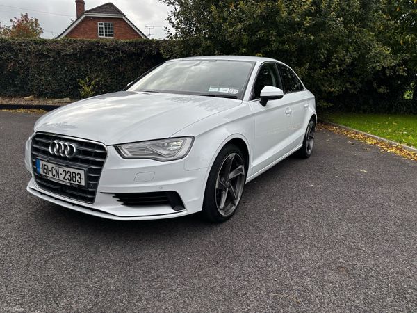 Audi A3 Saloon, Petrol, 2015, White