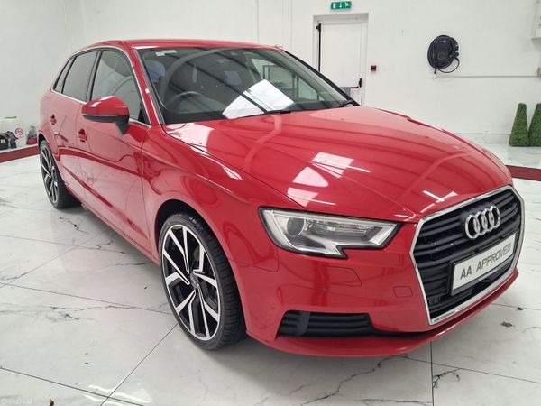 Audi A3 Hatchback, Petrol, 2019, Red