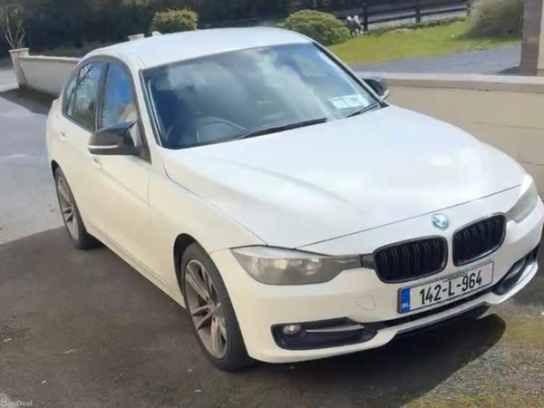 BMW 3-Series Saloon, Diesel, 2014, White