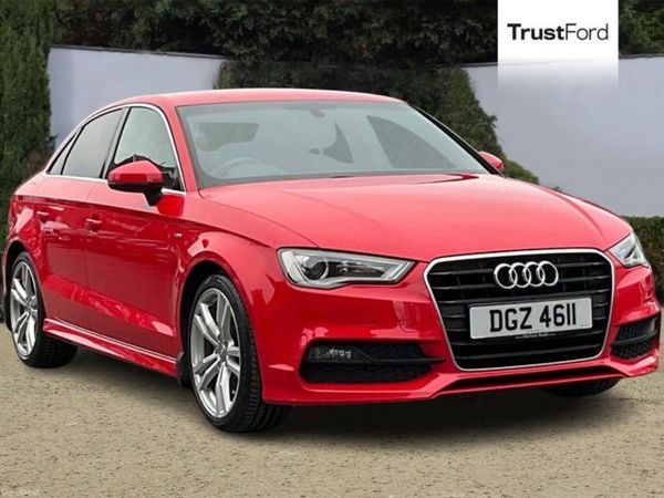 Audi A3 Saloon, Diesel, 2016, Red