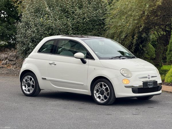 Fiat 500 Hatchback, Petrol, 2012, White