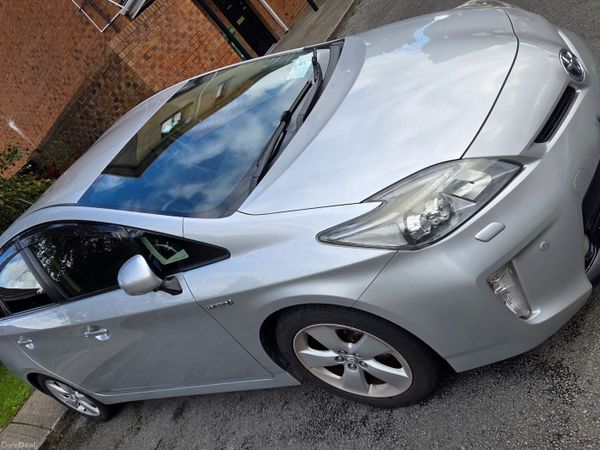 Toyota Prius Hatchback, Petrol Hybrid, 2013, Silver