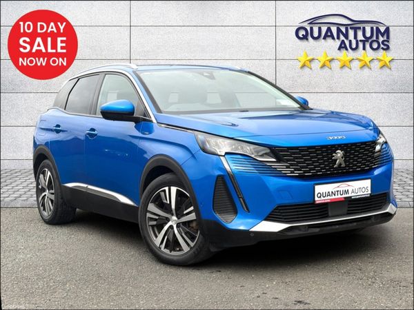 Peugeot 3008 MPV, Petrol Plug-in Hybrid, 2021, Blue