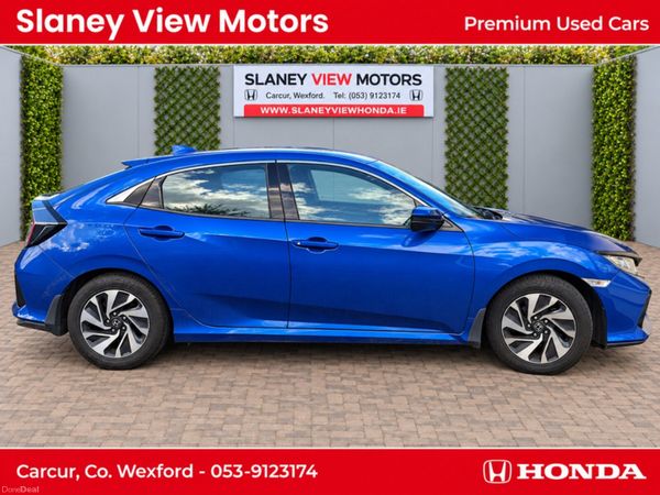 Honda Civic Hatchback, Petrol, 2019, Blue