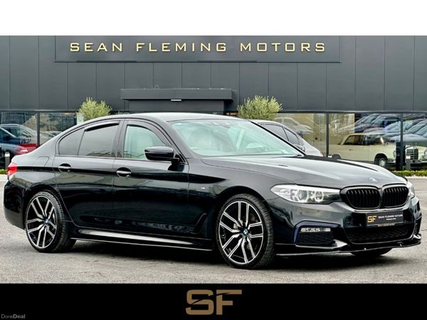 BMW 5-Series Saloon, Diesel, 2018, Black