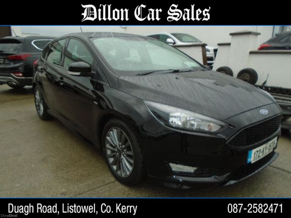Ford Focus Hatchback, Petrol, 2017, Black