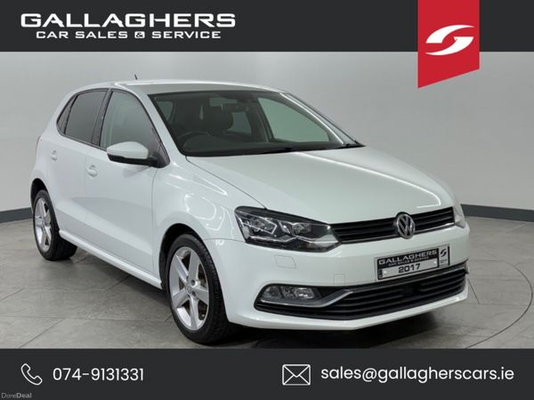 Volkswagen Polo Hatchback, Petrol, 2017, White