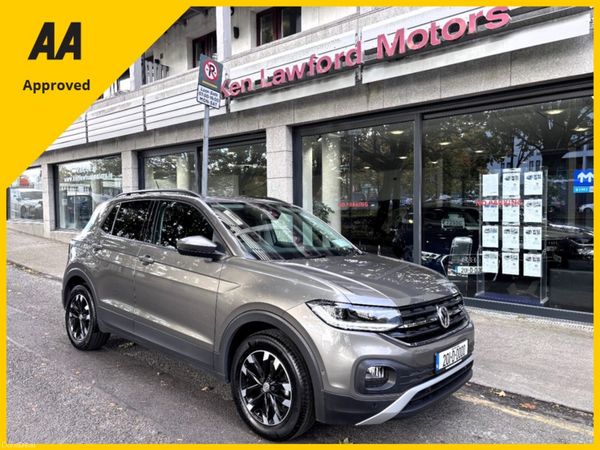 Volkswagen T-Cross Hatchback, Petrol, 2020, Grey
