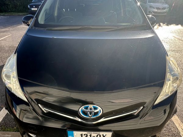Toyota Prius MPV, Petrol Hybrid, 2013, Black