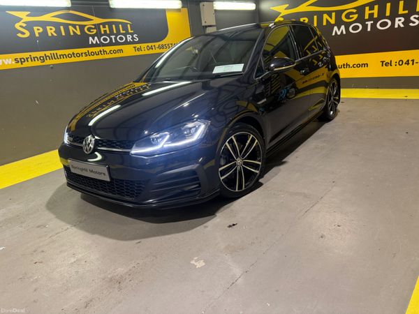 Volkswagen Golf Hatchback, Diesel, 2017, Black