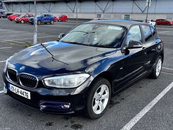BMW 1-Series Hatchback, Diesel, 2017, Black