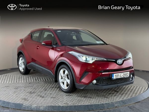 Toyota C-HR SUV, Petrol Hybrid, 2018, Red