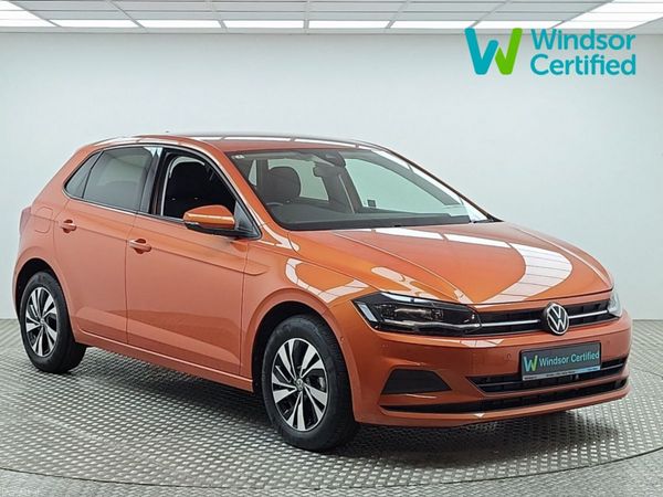 Volkswagen Polo Hatchback, Petrol, 2023, Orange