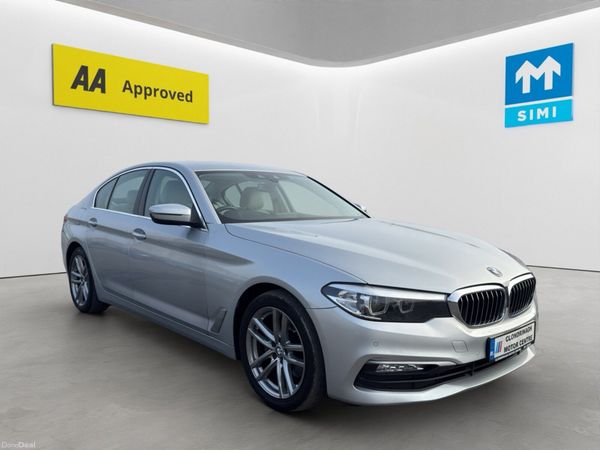 BMW 5-Series Saloon, Diesel, 2018, Grey
