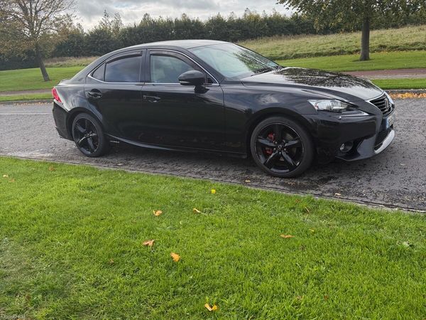 Lexus IS Saloon, Petrol Hybrid, 2016, Black