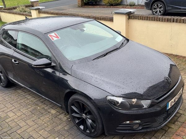 Volkswagen Scirocco Hatchback, Diesel, 2010, Black