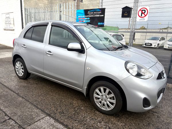 Nissan March Hatchback, Petrol, 2018, Silver