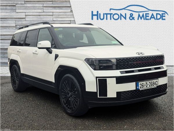 Hyundai Santa Fe SUV, Petrol Plug-in Hybrid, 2026, White