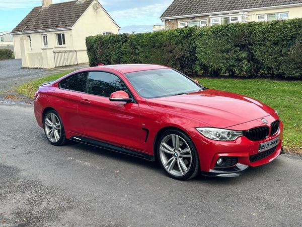 BMW 4-Series Coupe, Diesel, 2015, Red