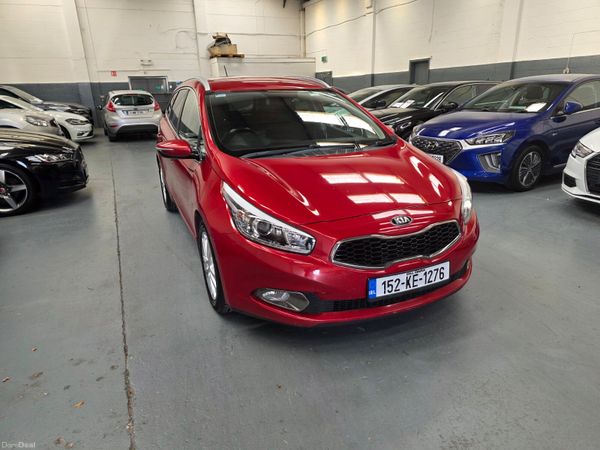 Kia Ceed Estate, Diesel, 2015, Red