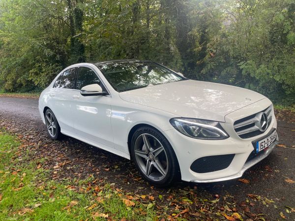 Mercedes-Benz C-Class Saloon, Diesel, 2015, White