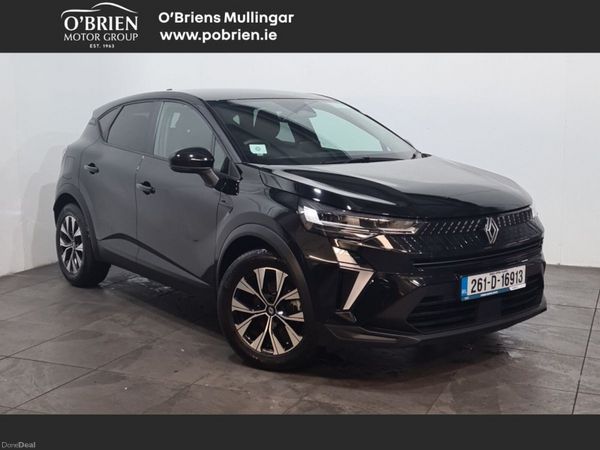 Renault Captur Hatchback, Petrol Hybrid, 2026, Black