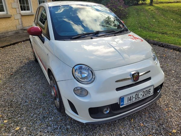 Fiat 500 Hatchback, Petrol, 2014, White