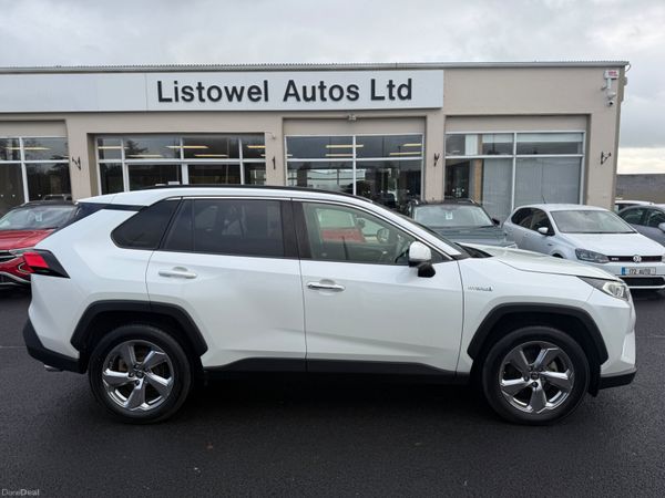 Toyota RAV4 SUV, Petrol Hybrid, 2020, White