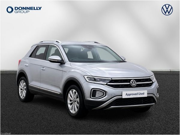 Volkswagen T-Roc Hatchback, Petrol, 2025, Silver