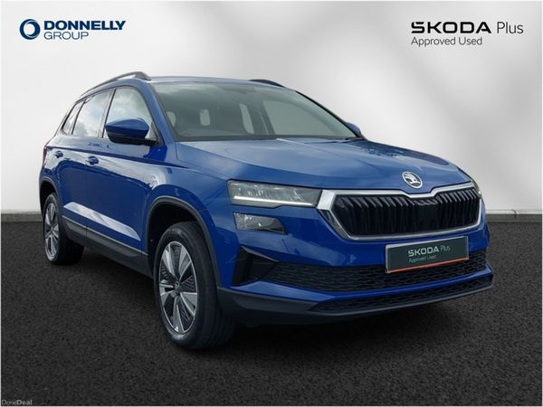 Skoda Karoq Estate, Petrol, 2023, Blue