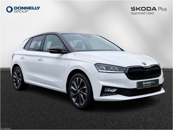 Skoda Fabia Hatchback, Petrol, 2023, White