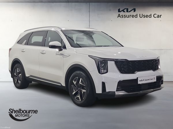 Kia Sorento SUV, Petrol Hybrid, 2025, White