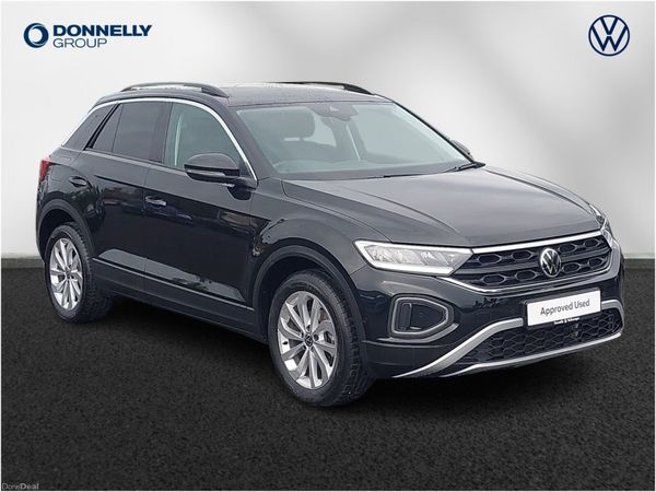 Volkswagen T-Roc Hatchback, Petrol, 2025, Black
