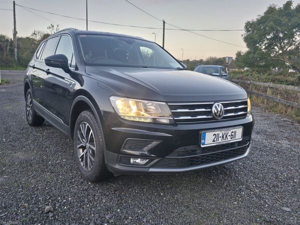Volkswagen Tiguan SUV, Diesel, 2021, Black