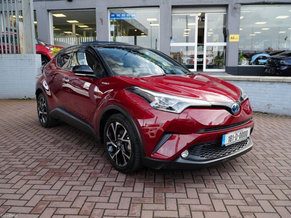 Toyota C-HR Hatchback, Petrol Hybrid, 2018, Red