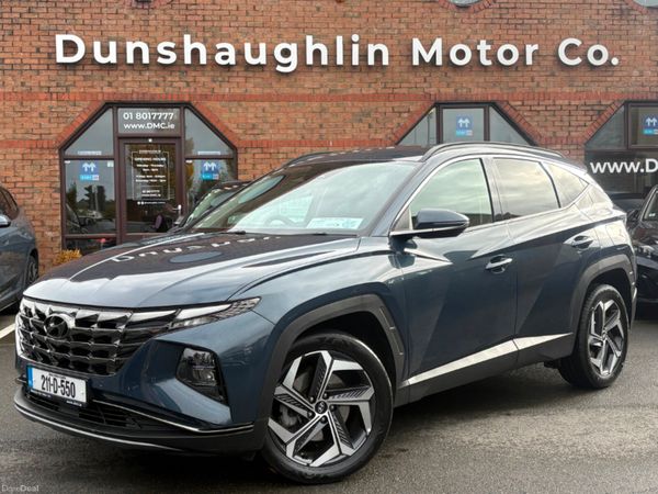 Hyundai Tucson SUV, Petrol Hybrid, 2021, Blue