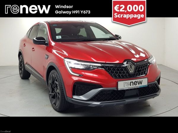 Renault Arkana Hatchback, Petrol, 2025, Red
