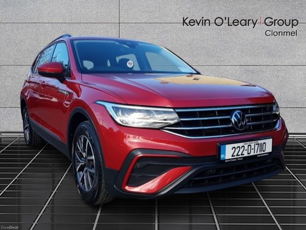 Volkswagen Tiguan SUV, Diesel, 2022, Red