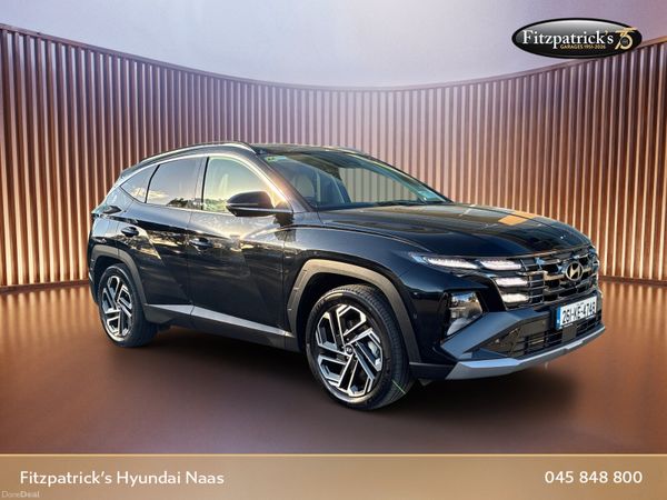 Hyundai Tucson SUV, Petrol Plug-in Hybrid, 2026, Black
