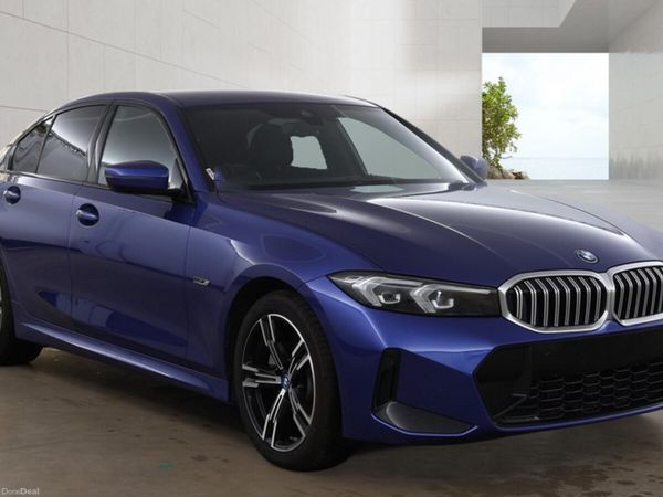 BMW 3-Series Saloon, Petrol Hybrid, 2023, Blue