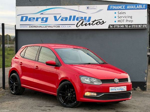 Volkswagen Polo Hatchback, Diesel, 2015, Red